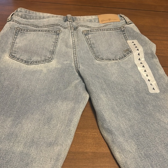 NWOT Seven7 Ladies Light Blue Straight Jeans - Picture 6 of 6